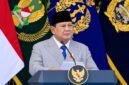 Presiden Prabowo Subianto saat memimpin Upacara Peringatan Hari Ulang Tahun (HUT) ke-81 TNI di Jakarta, Senin (5/10/2026). (Tangkapan Layar BPMI Setpres)